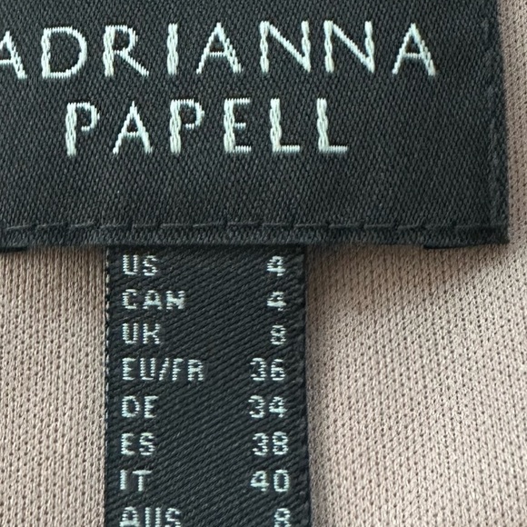 Adrianna Papell Navy Off Shoulder Maxi Dress - Picture 12 of 12